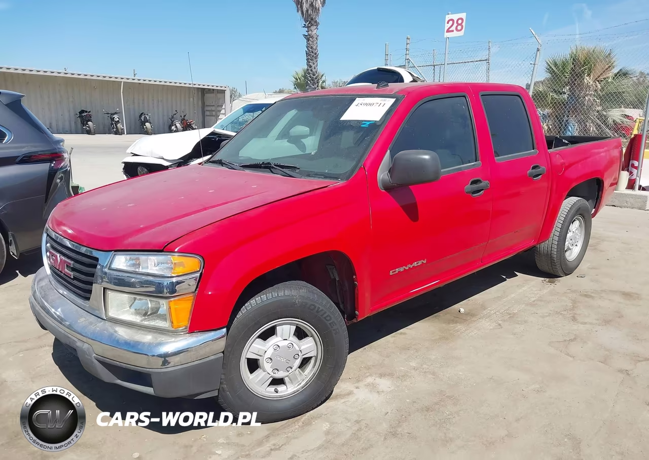 2005 GMC Canyon Sle VIN:1GTCS136358178264 - 2