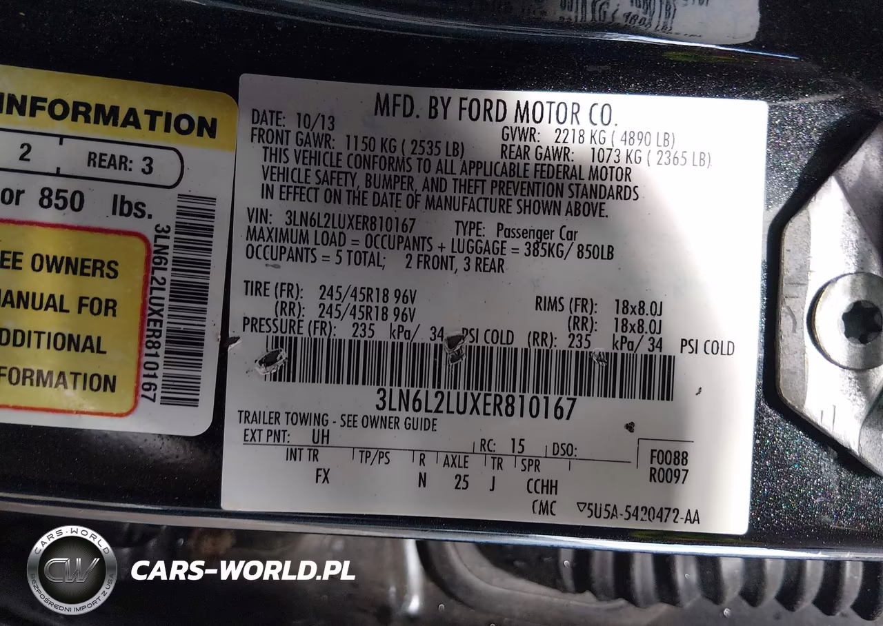 2014 Lincoln Mkz Hybrid VIN:3LN6L2LUXER810167 - 9