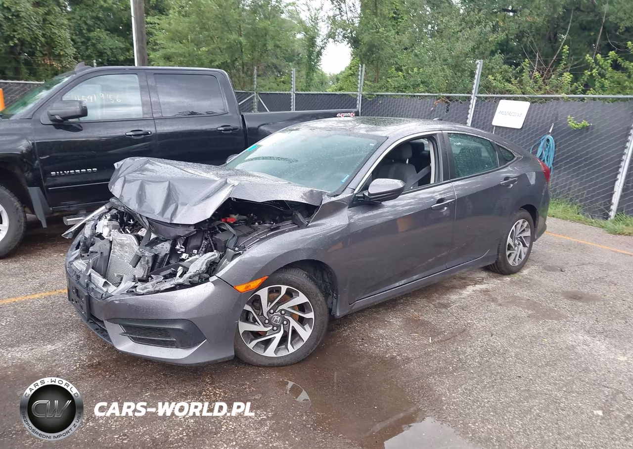 2018 Honda Civic Ex VIN:19XFC2F70JE038516 - 2
