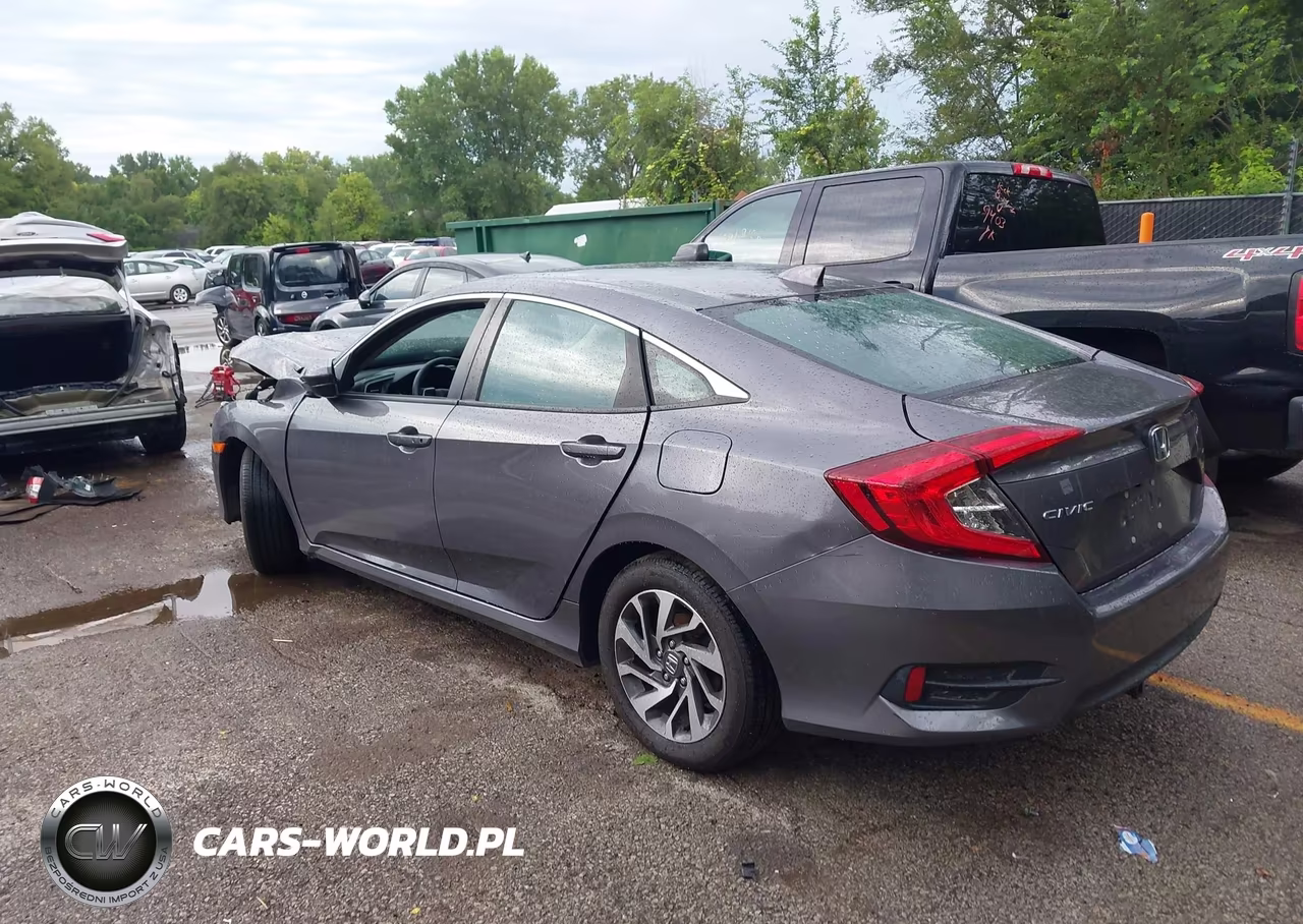 2018 Honda Civic Ex VIN:19XFC2F70JE038516 - 3