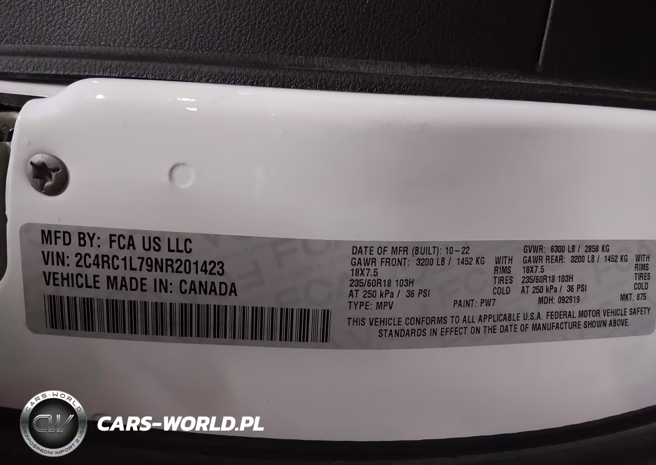 2022 Chrysler Pacifica Hybrid Touring L VIN:2C4RC1L79NR201423 - 9