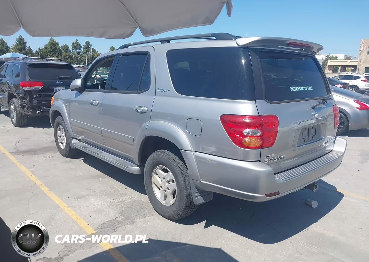 2001 Toyota Sequoia Limited V8 VIN:5TDBT48A61S036844 - 3