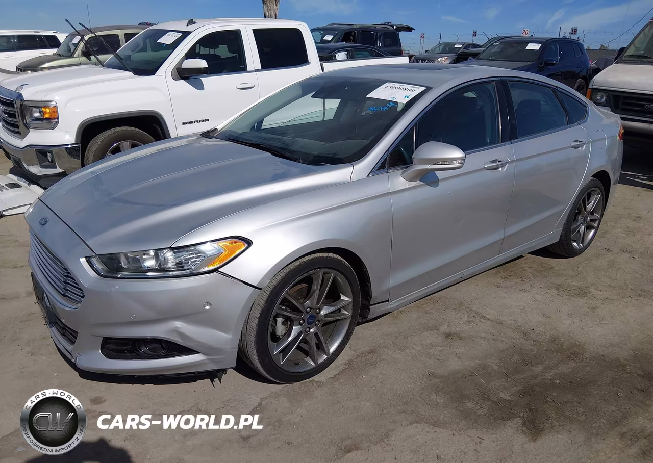 2013 Ford Fusion Titanium VIN:3FA6P0K95DR362645 - 2