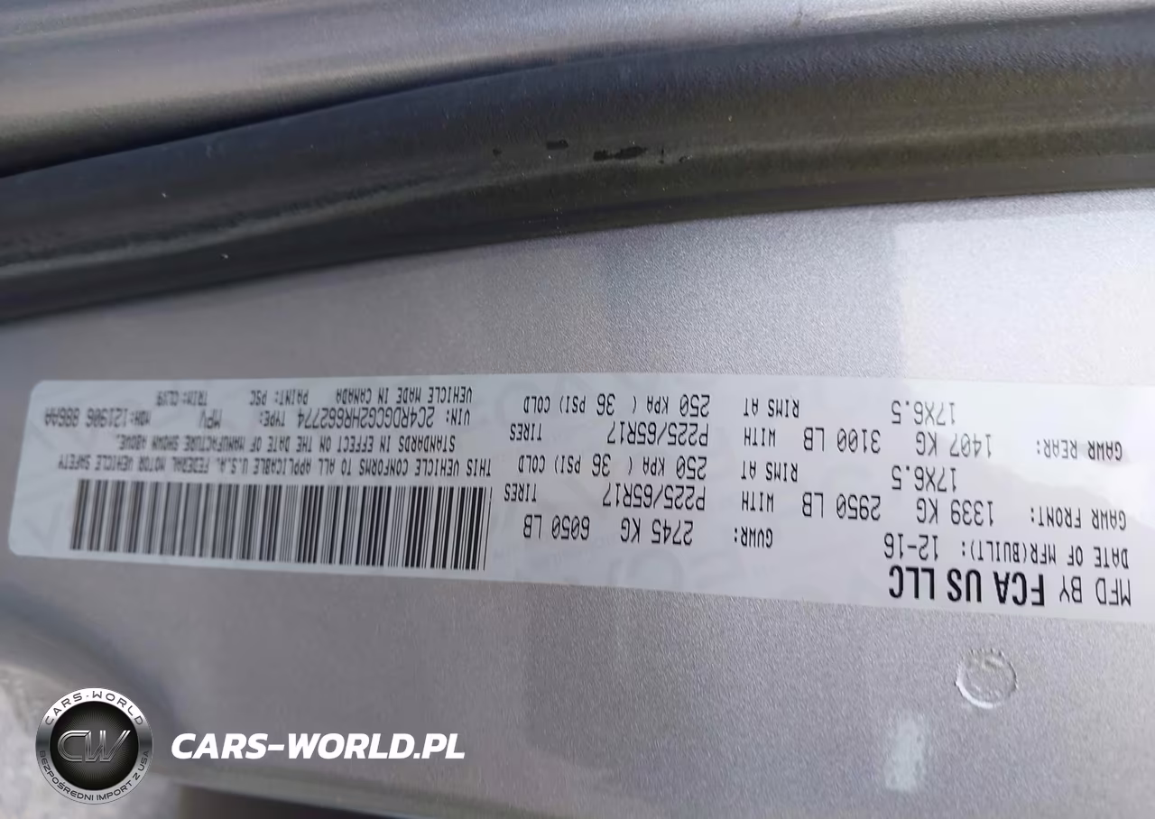 2017 Dodge Grand Caravan Sxt VIN:2C4RDGCG2HR662774 - 9