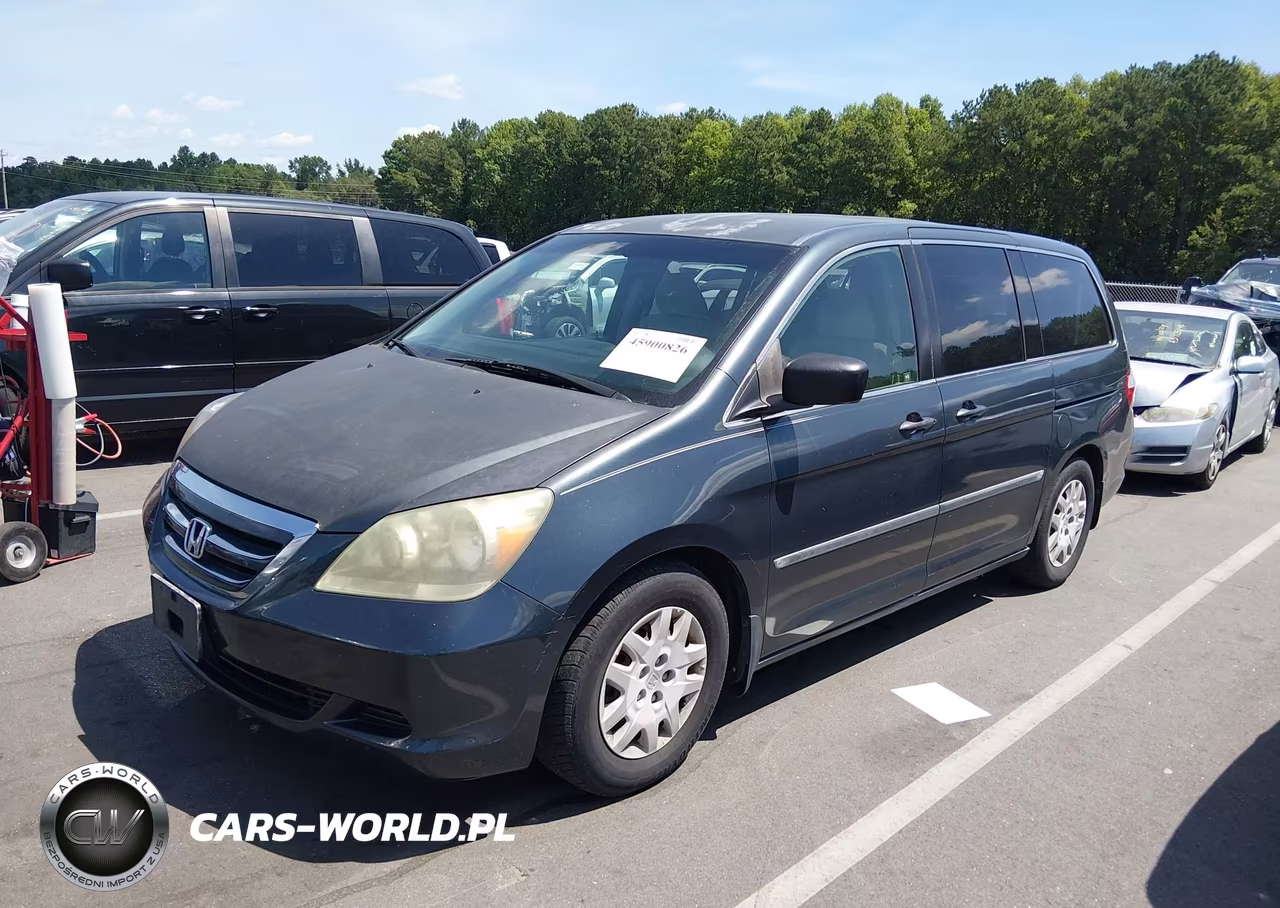 2005 Honda Odyssey Lx VIN:5FNRL382X5B096122 - 2