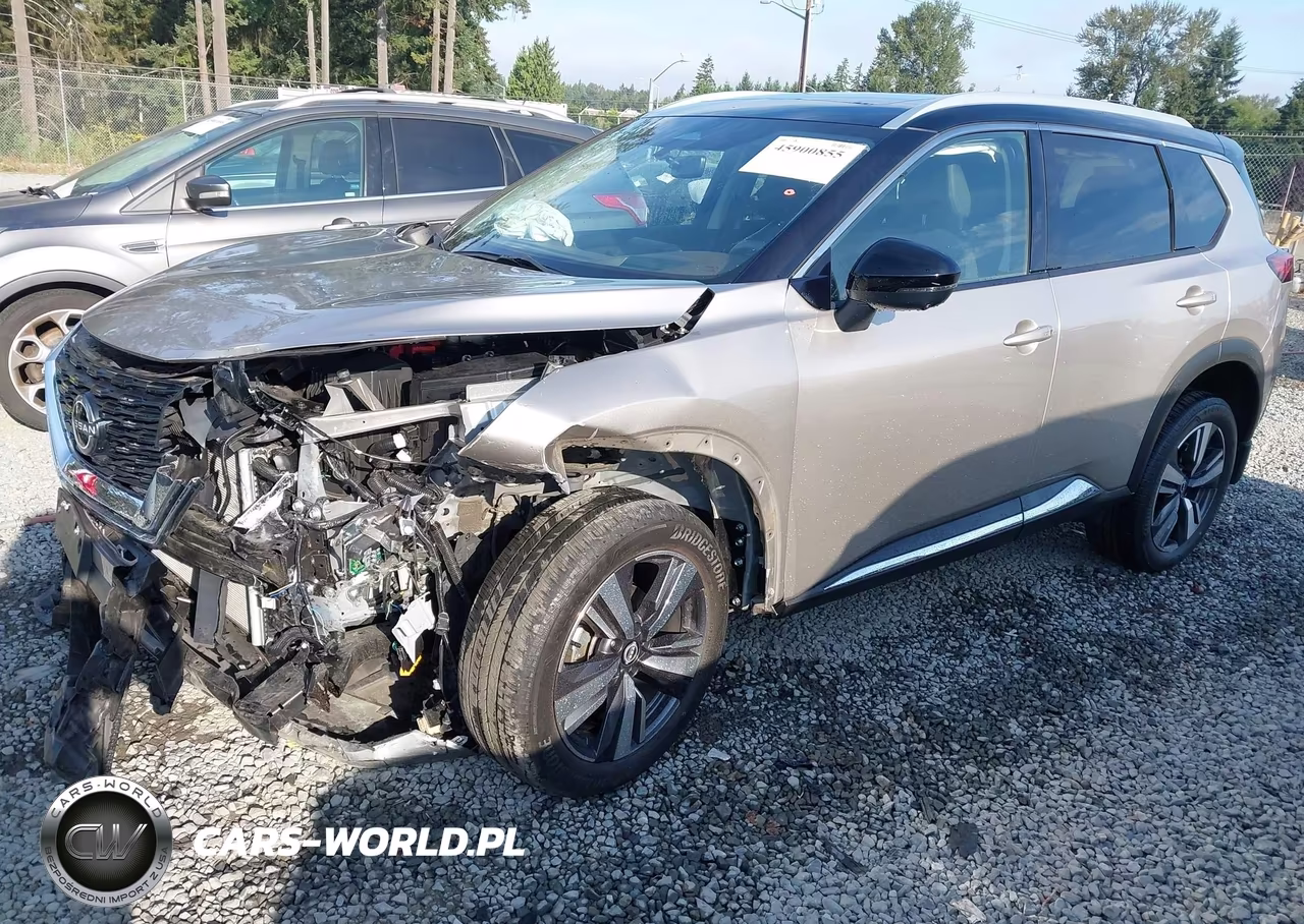 2022 Nissan Rogue Platinum Intelligent Awd VIN:JN8BT3DD5NW275953 - 2