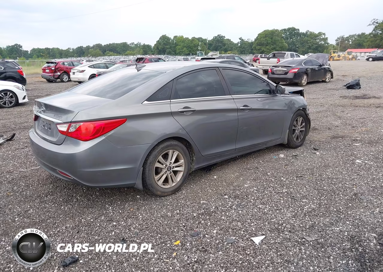 2012 Hyundai Sonata Gls VIN:5NPEB4ACXCH413521 - 4