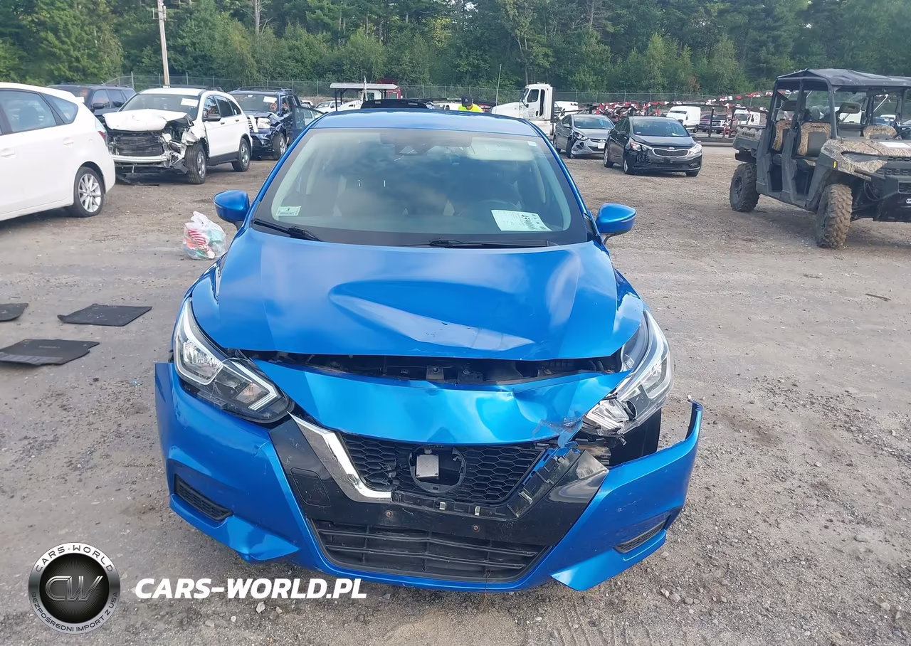 2021 Nissan Versa Sv Xtronic Cvt VIN:3N1CN8EV4ML892489 - 11