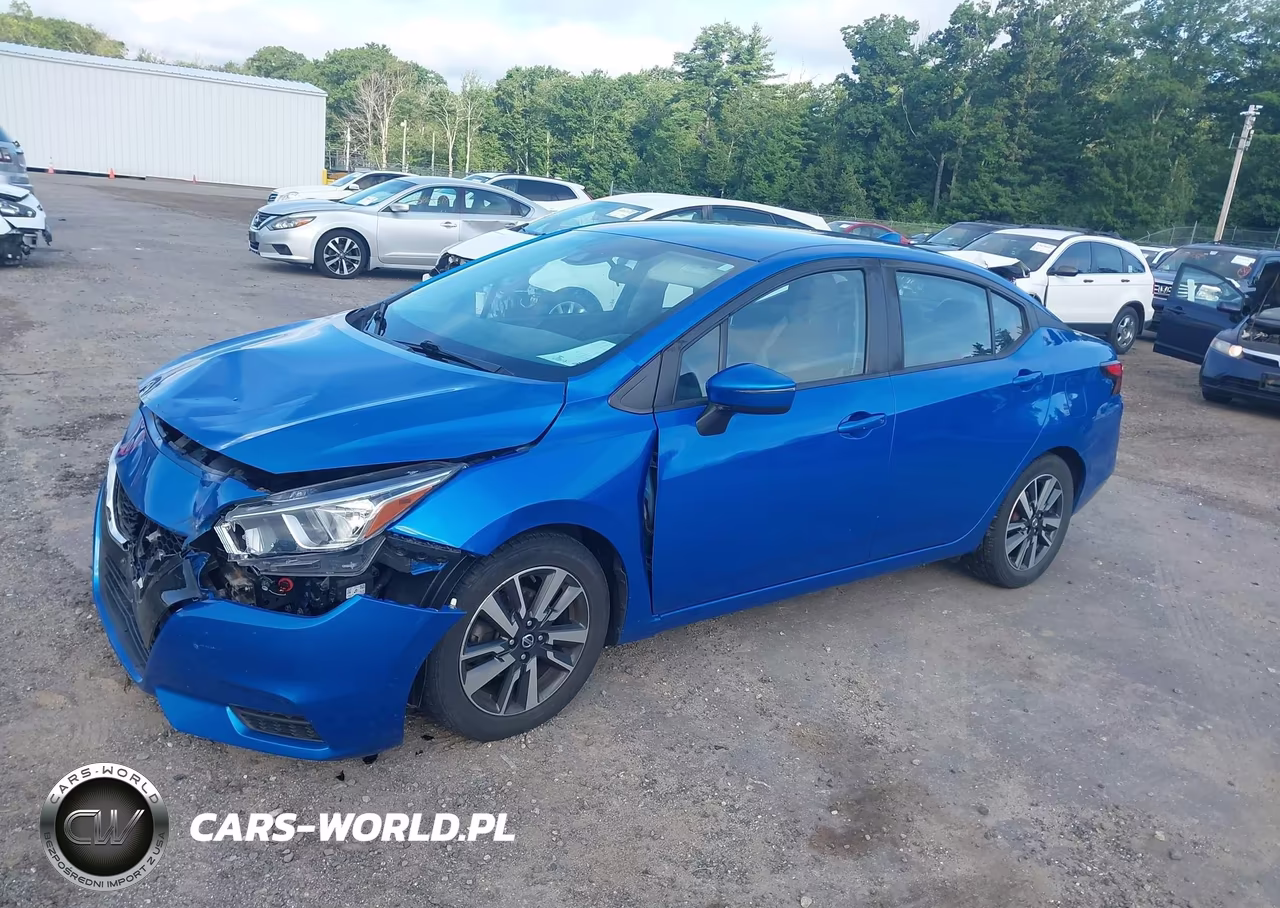 2021 Nissan Versa Sv Xtronic Cvt VIN:3N1CN8EV4ML892489 - 2