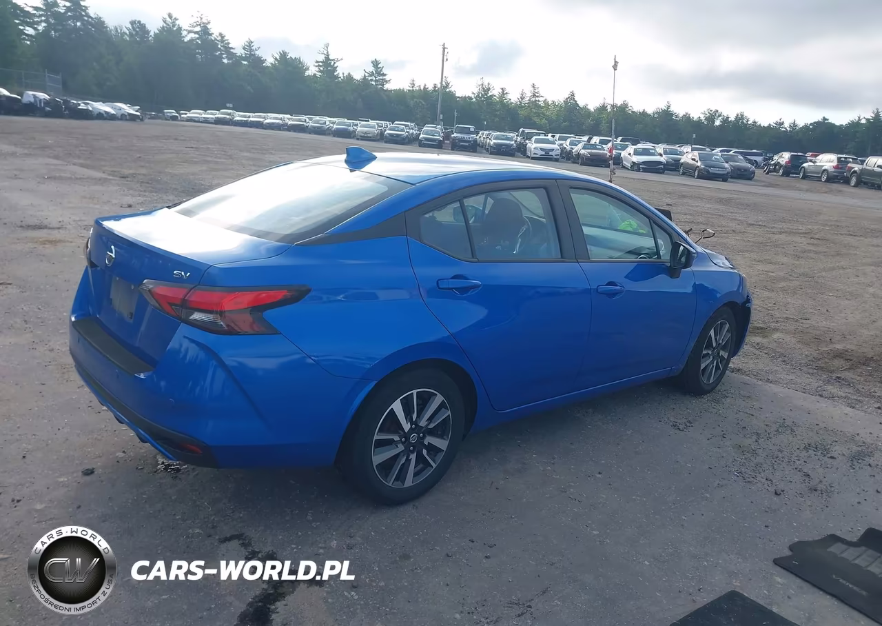 2021 Nissan Versa Sv Xtronic Cvt VIN:3N1CN8EV4ML892489 - 4
