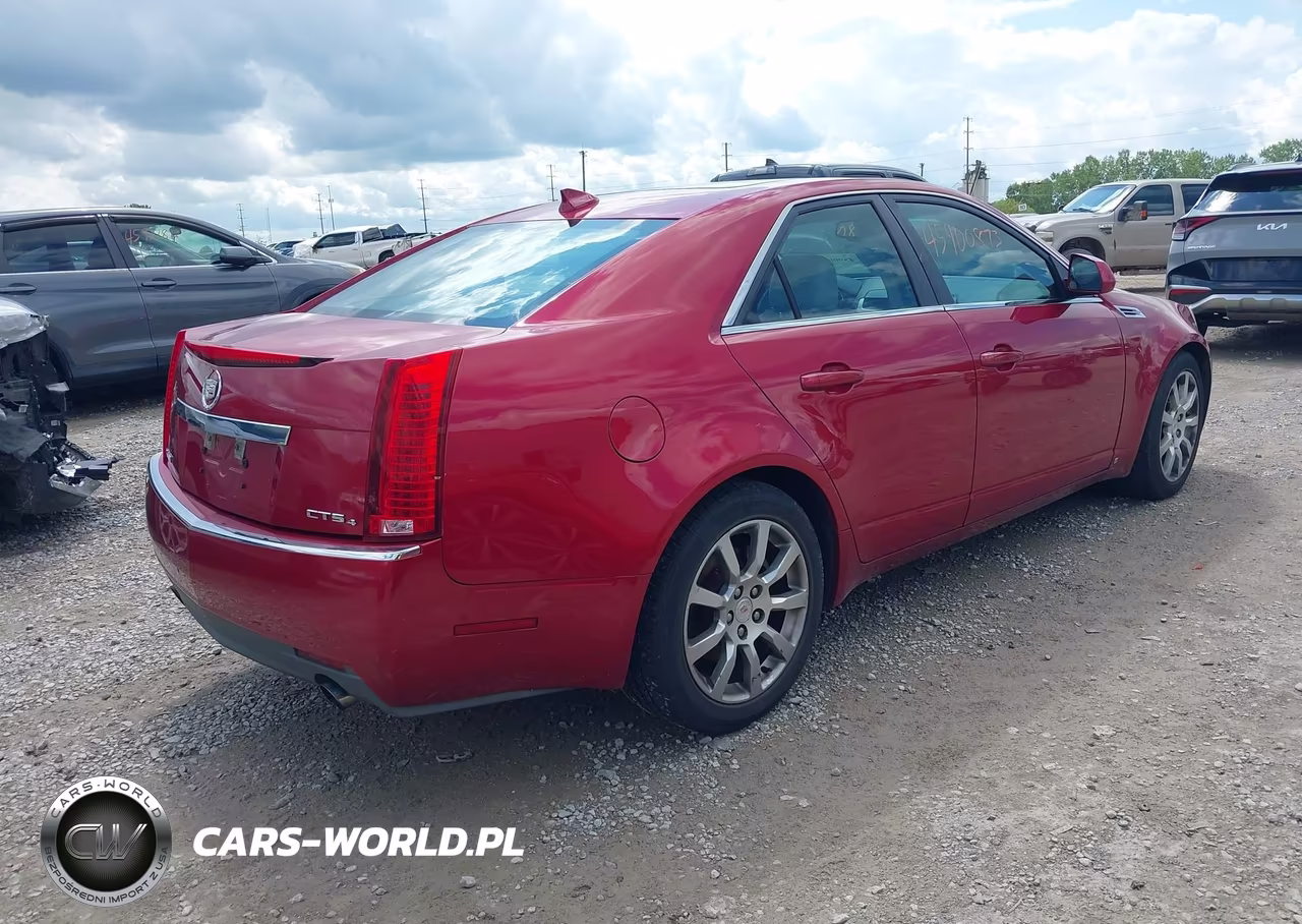 2009 Cadillac Cts Awd W-1Sb VIN:1G6DT57V690107691 - 4