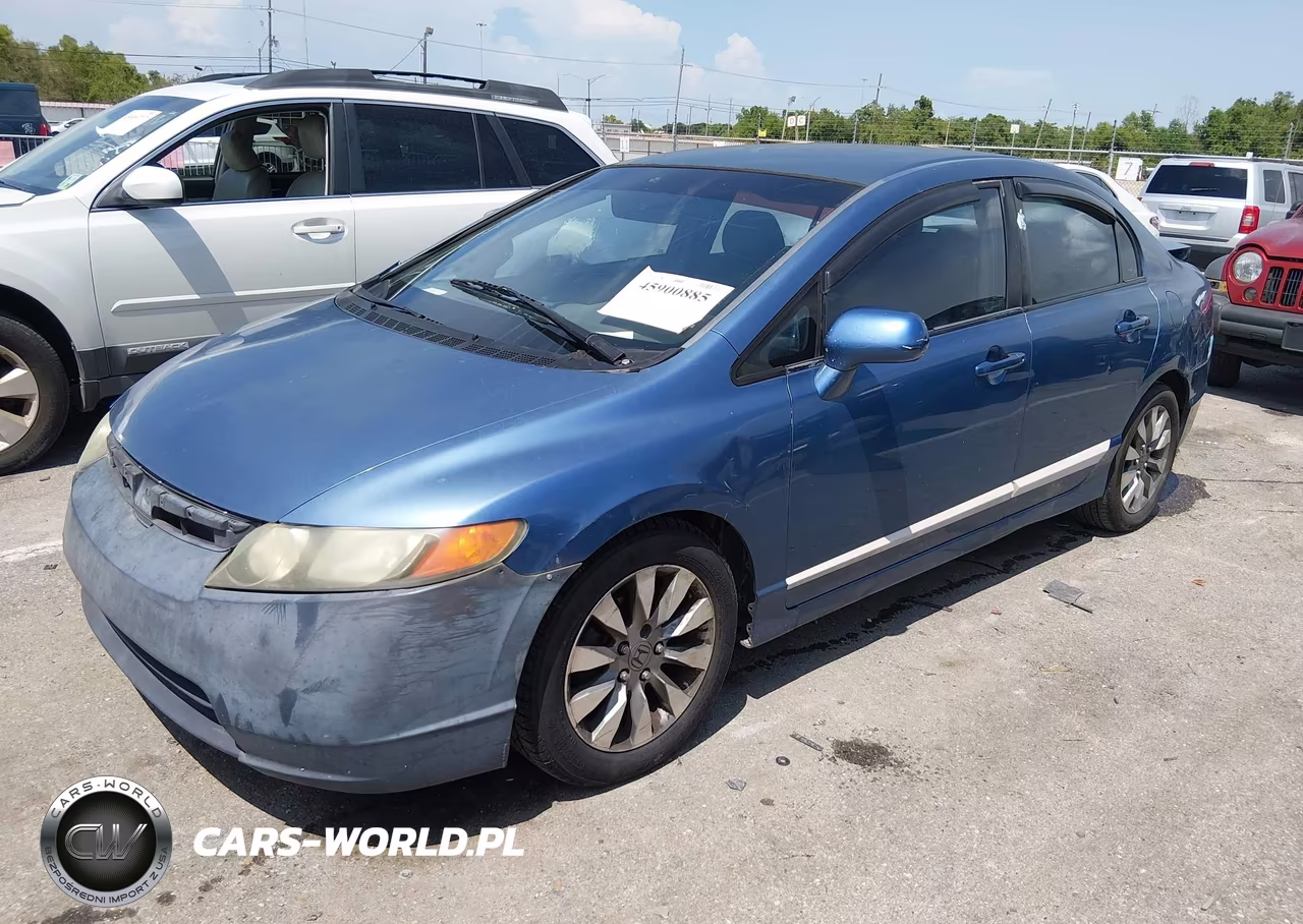 2008 Honda Civic Lx VIN:1HGFA16598L086193 - 2