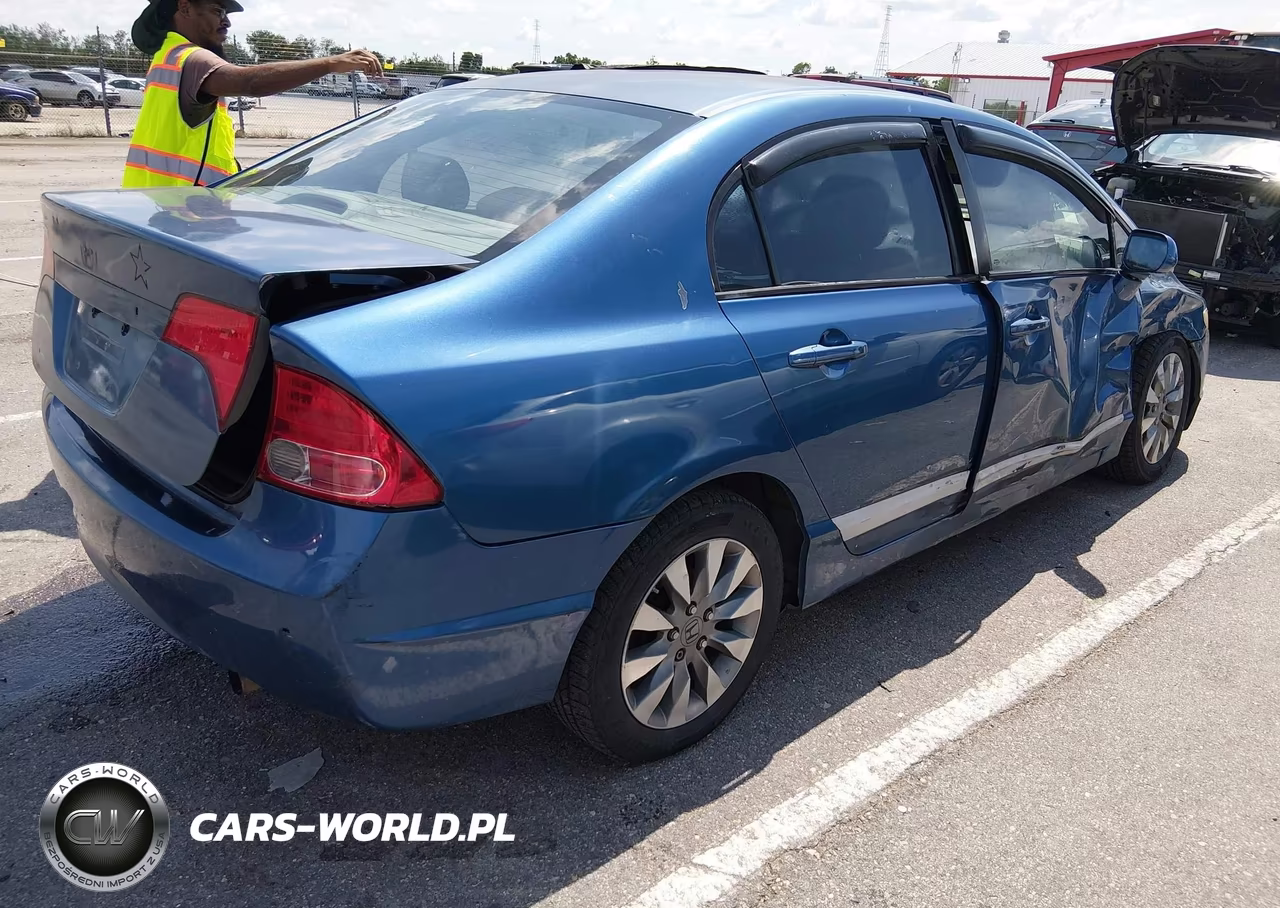 2008 Honda Civic Lx VIN:1HGFA16598L086193 - 4
