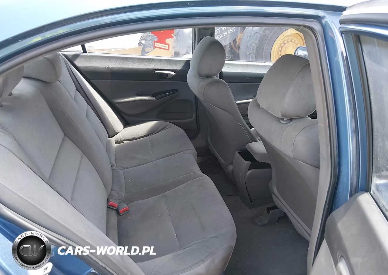 2008 Honda Civic Lx VIN:1HGFA16598L086193 - 8