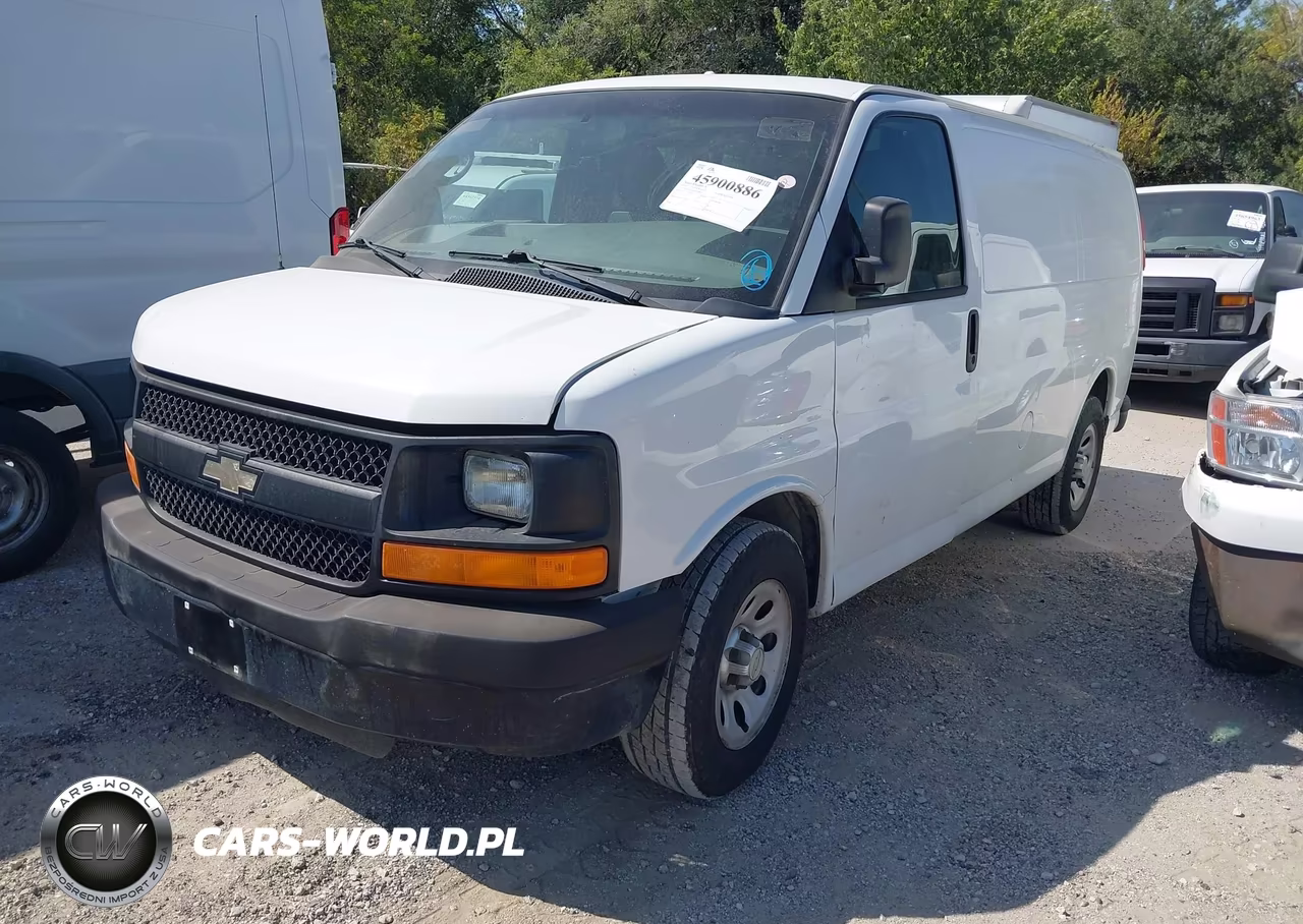 2013 Chevrolet Express 1500 Work Van VIN:1GCSGAFX3D1168603 - 2