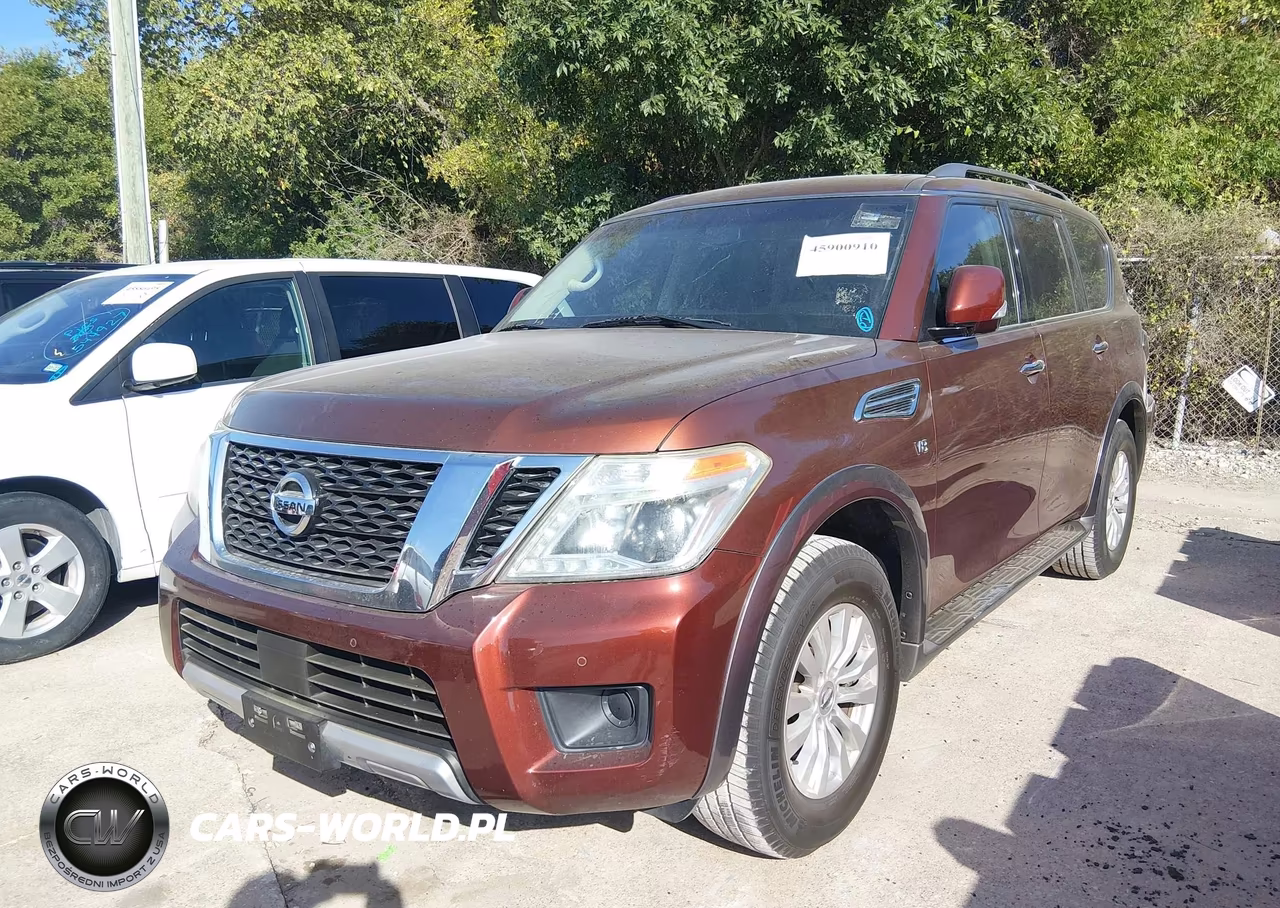 2017 Nissan Armada Sv VIN:JN8AY2ND4H9002320 - 2