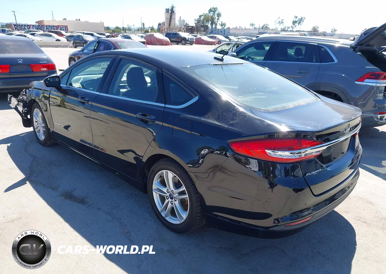 2018 Ford Fusion Hybrid Se VIN:3FA6P0LU7JR253618 - 3
