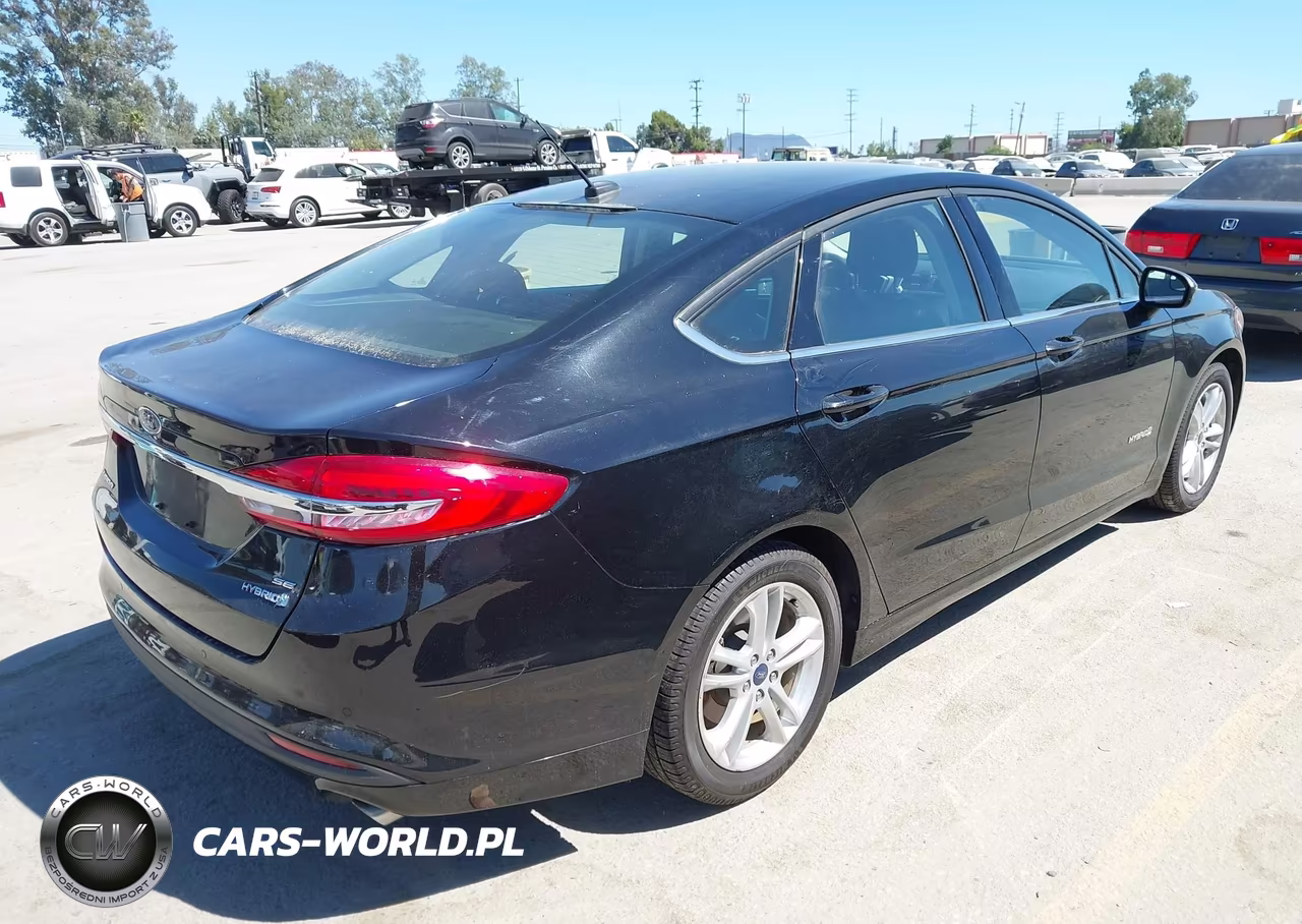 2018 Ford Fusion Hybrid Se VIN:3FA6P0LU7JR253618 - 4