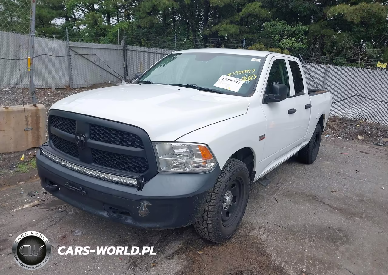 2017 Ram 1500 Tradesman Quad Cab 4X4 6'4 Box VIN:1C6RR7FT5HS820332 - 2