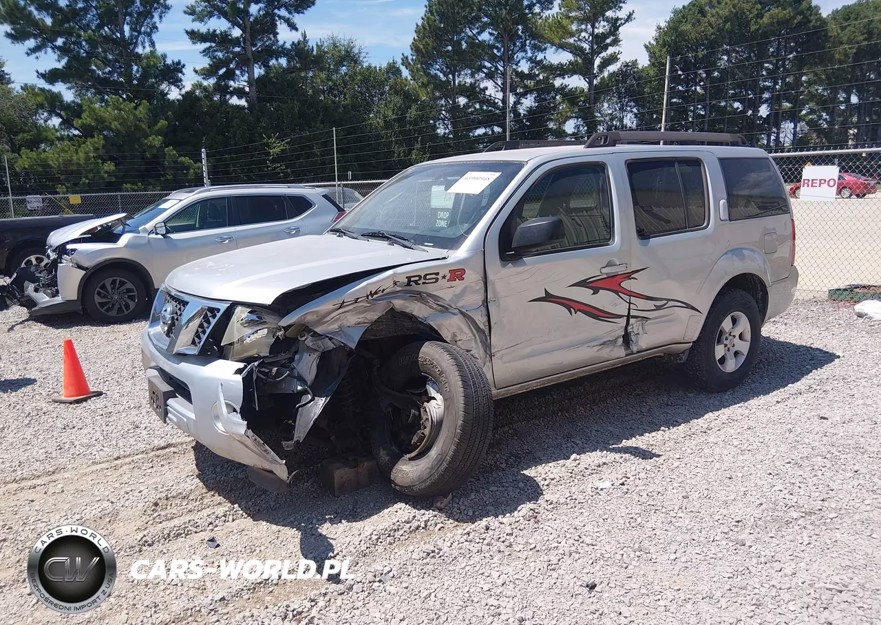 2008 Nissan Pathfinder S VIN:5N1AR18B38C629070 - 2