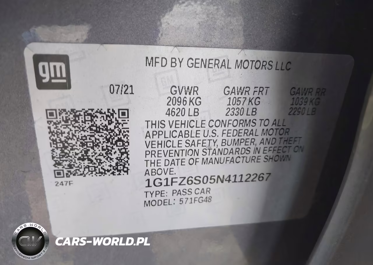 2022 Chevrolet Bolt Euv Fwd Premier VIN:1G1FZ6S05N4112267 - 9