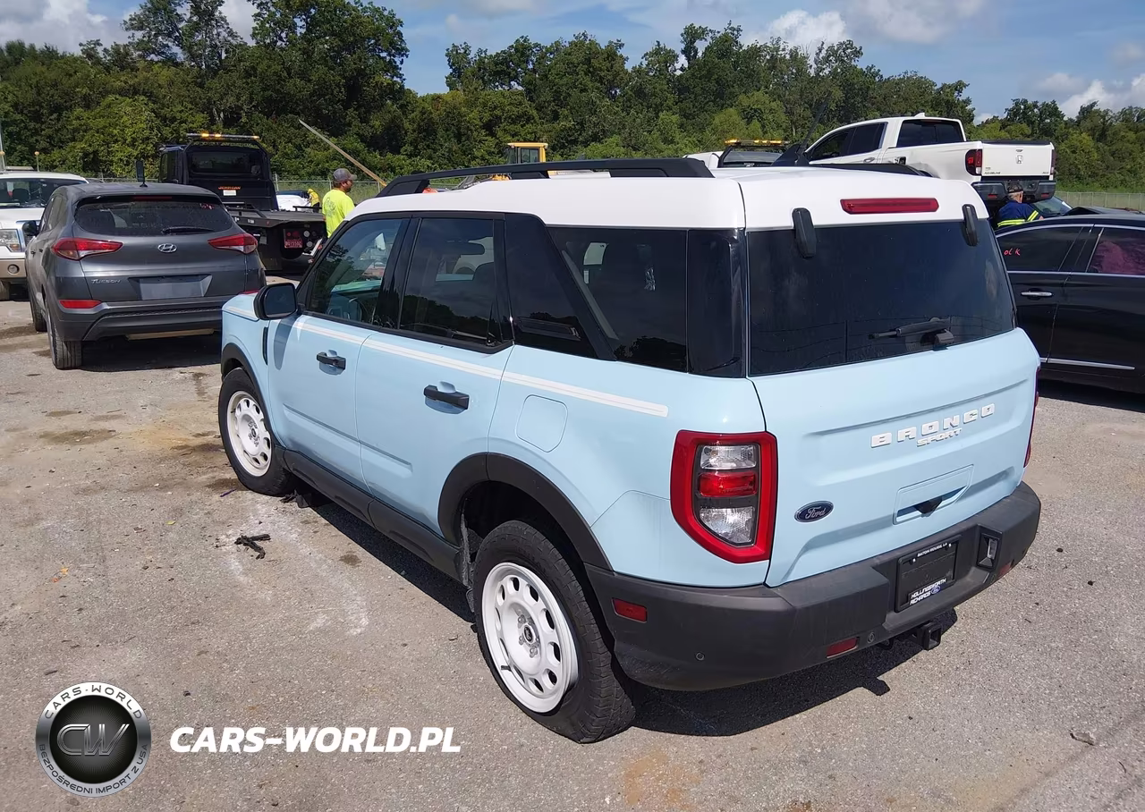 2024 Ford Bronco Sport Heritage VIN:3FMCR9G60RRF72437 - 3