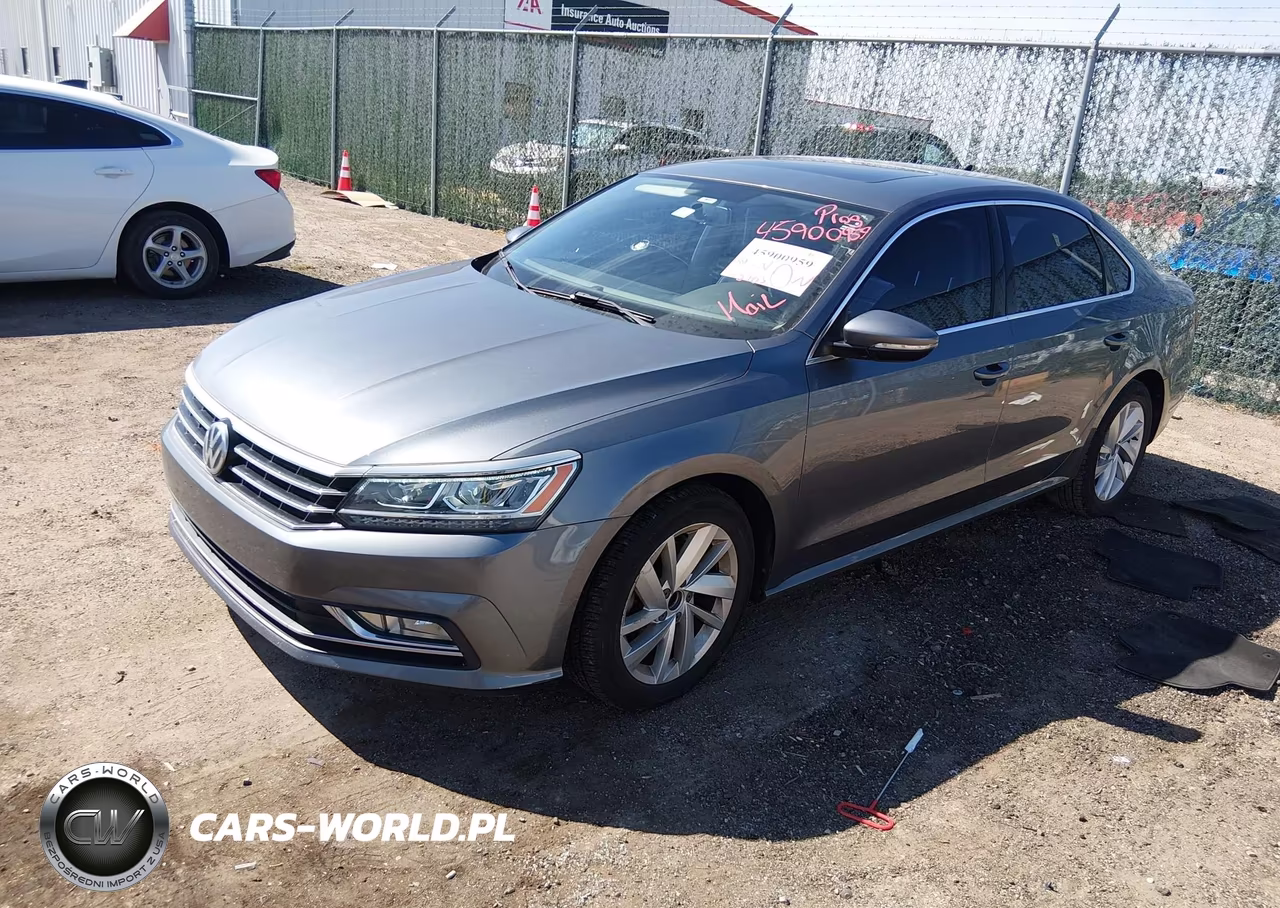 2018 Volkswagen Passat 2.0T Se VIN:1VWBA7A33JC008811 - 2