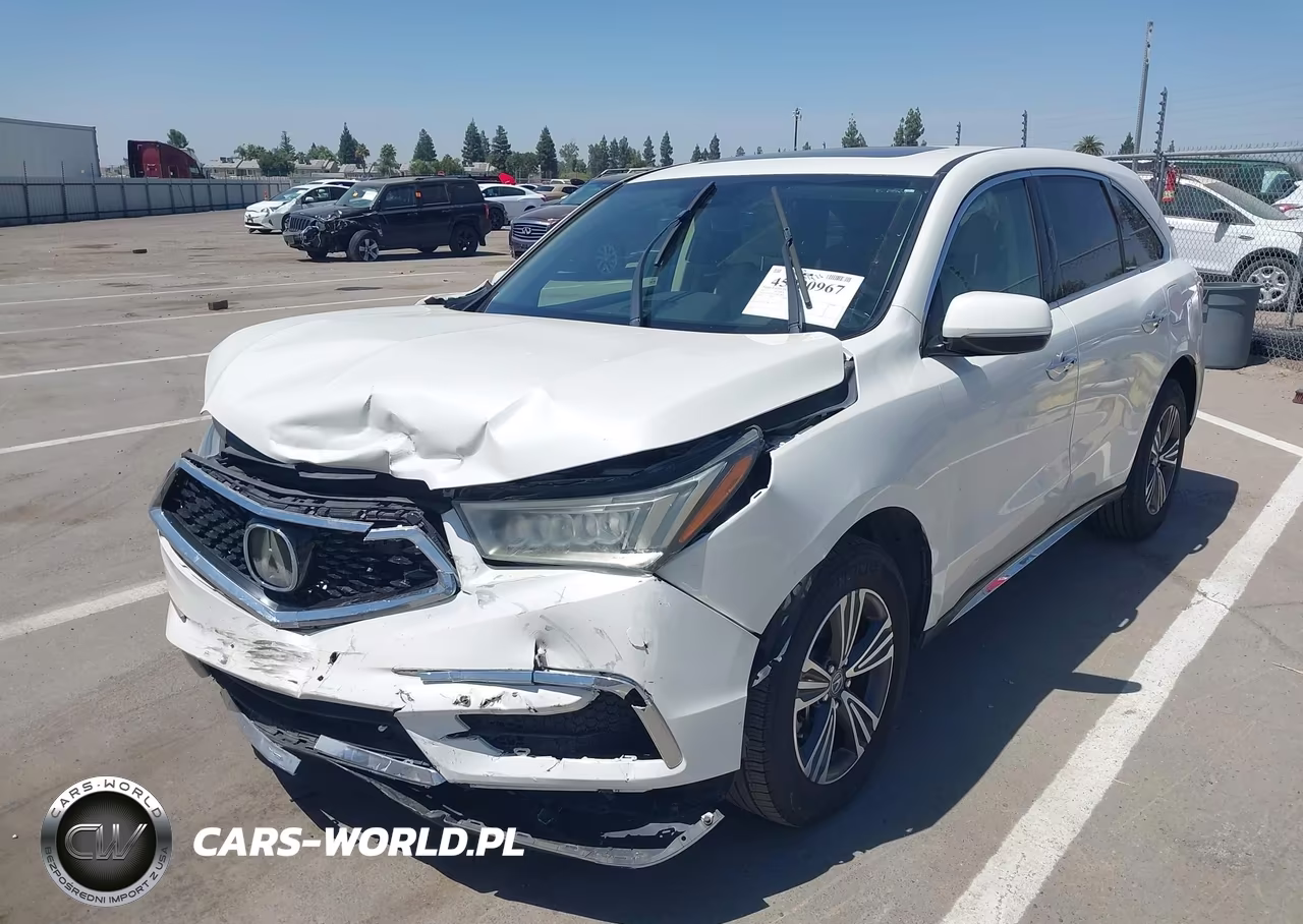2017 Acura Mdx VIN:5FRYD3H33HB012887 - 2