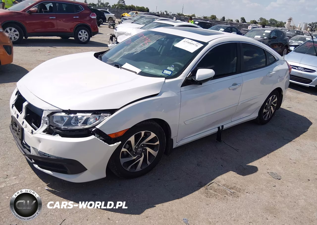 2017 Honda Civic Ex VIN:19XFC2F71HE050409 - 2