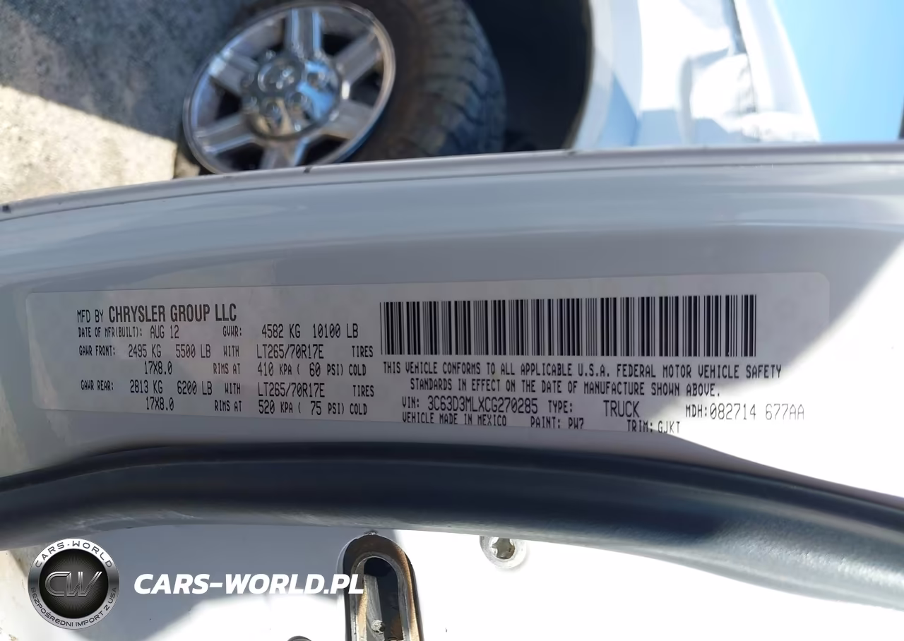 2012 Ram 3500 Laramie VIN:3C63D3MLXCG270285 - 9