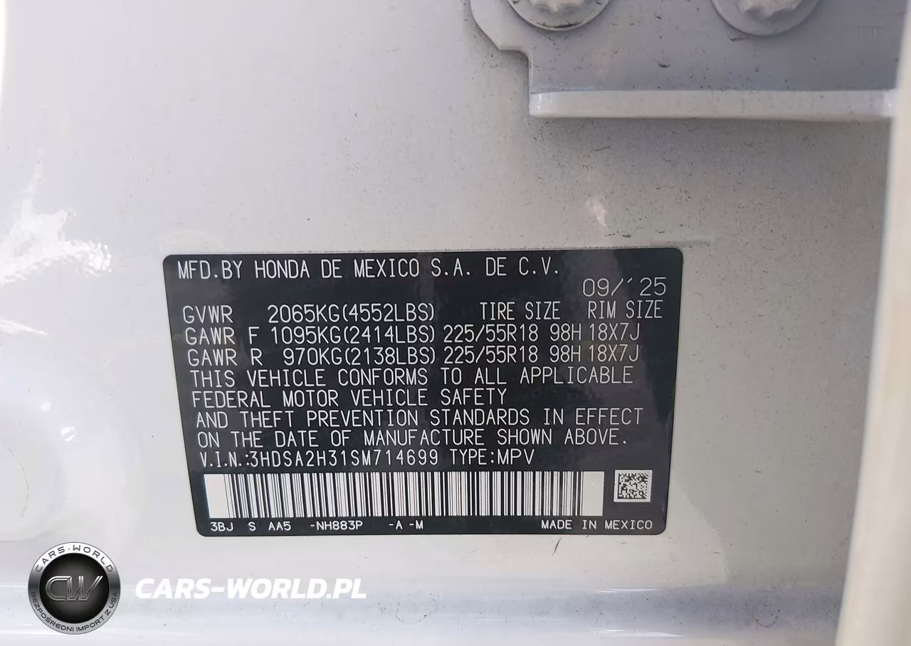2025 Acura Adx VIN:3HDSA2H31SM714699 - 9
