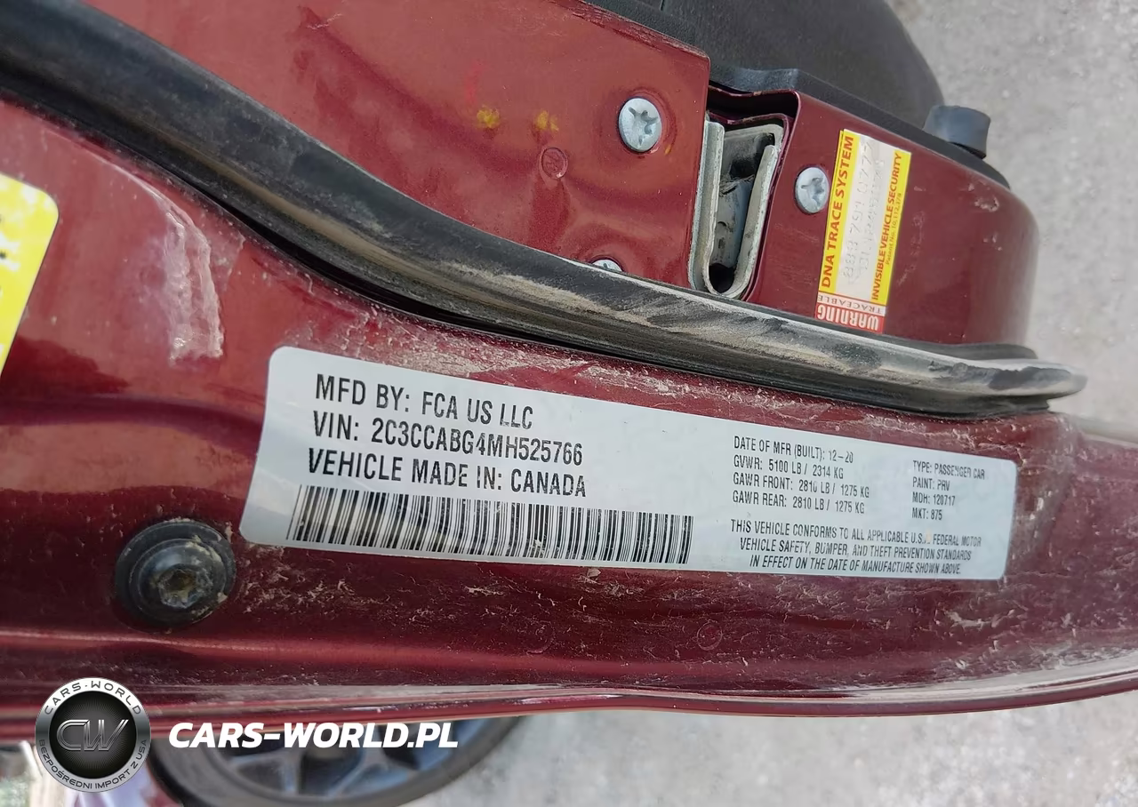 2021 Chrysler 300 300S VIN:2C3CCABG4MH525766 - 9