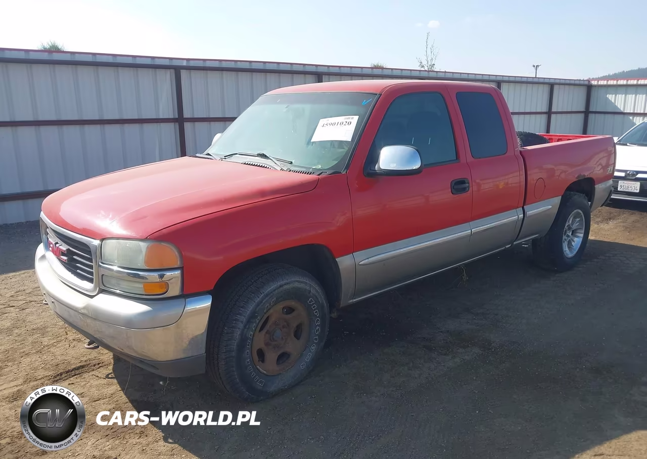 2002 GMC Sierra 1500 Sle VIN:1GTEK19T72Z287435 - 2