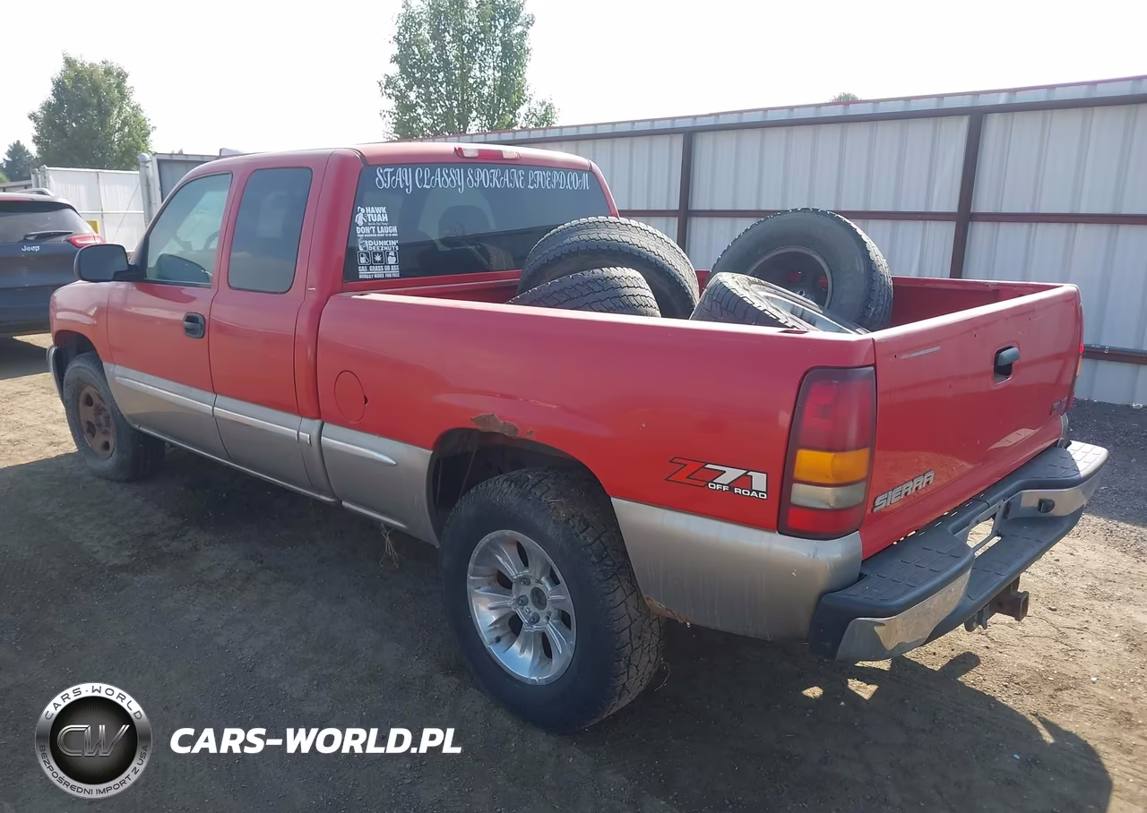 2002 GMC Sierra 1500 Sle VIN:1GTEK19T72Z287435 - 3