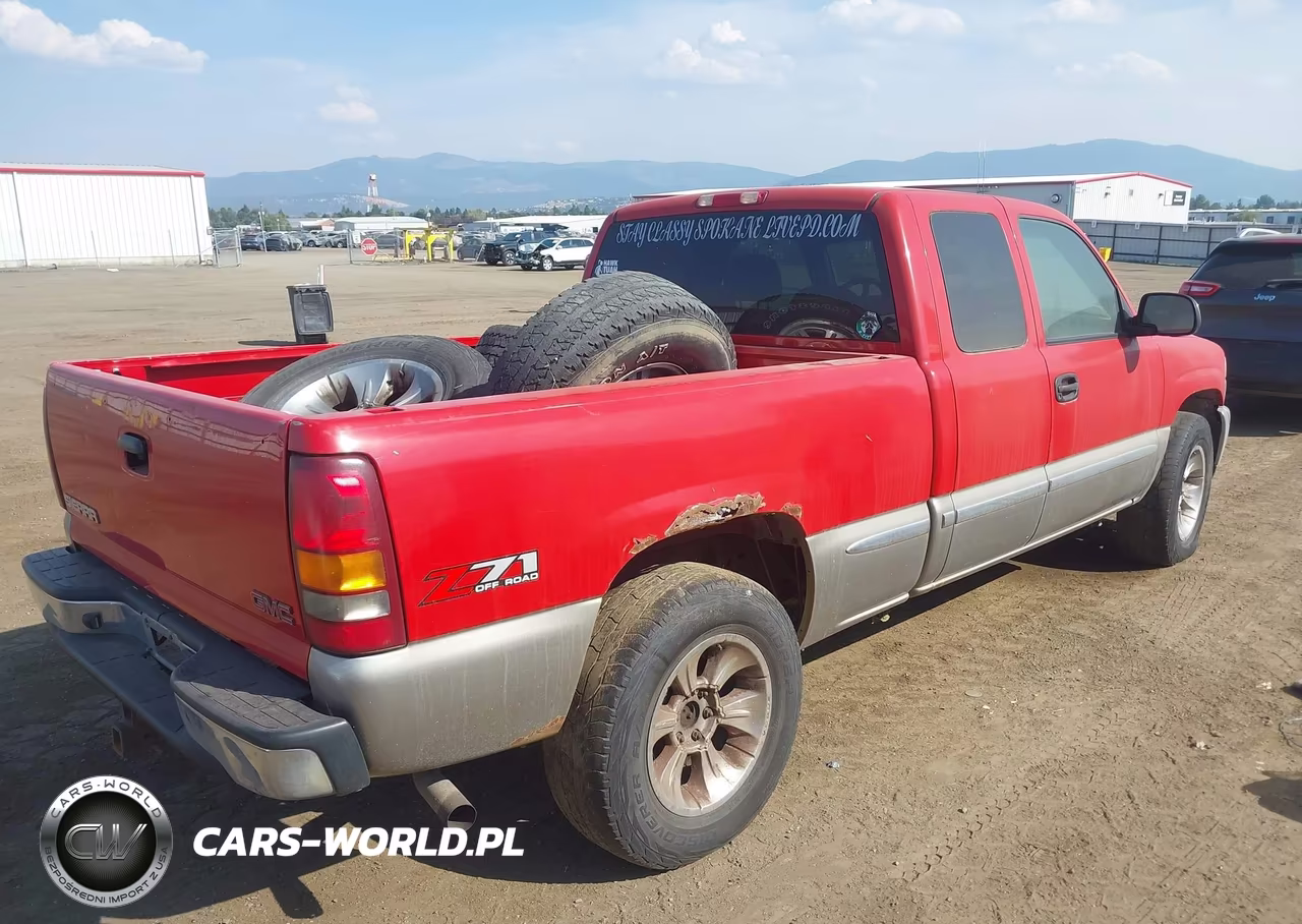 2002 GMC Sierra 1500 Sle VIN:1GTEK19T72Z287435 - 4