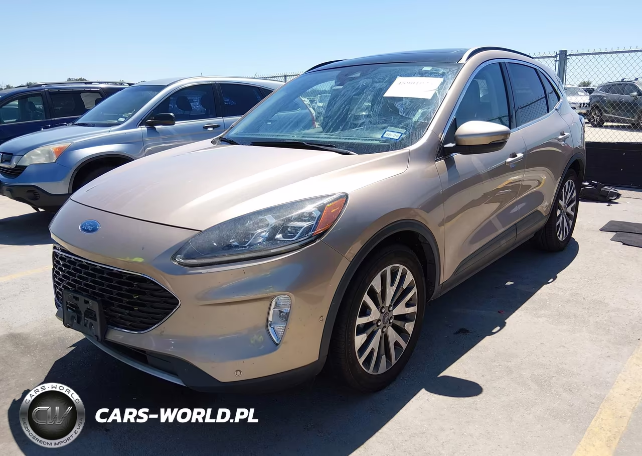 2020 Ford Escape Titanium Hybrid VIN:1FMCU0DZ2LUC09100 - 2