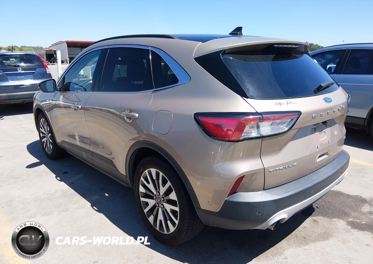 2020 Ford Escape Titanium Hybrid VIN:1FMCU0DZ2LUC09100 - 3