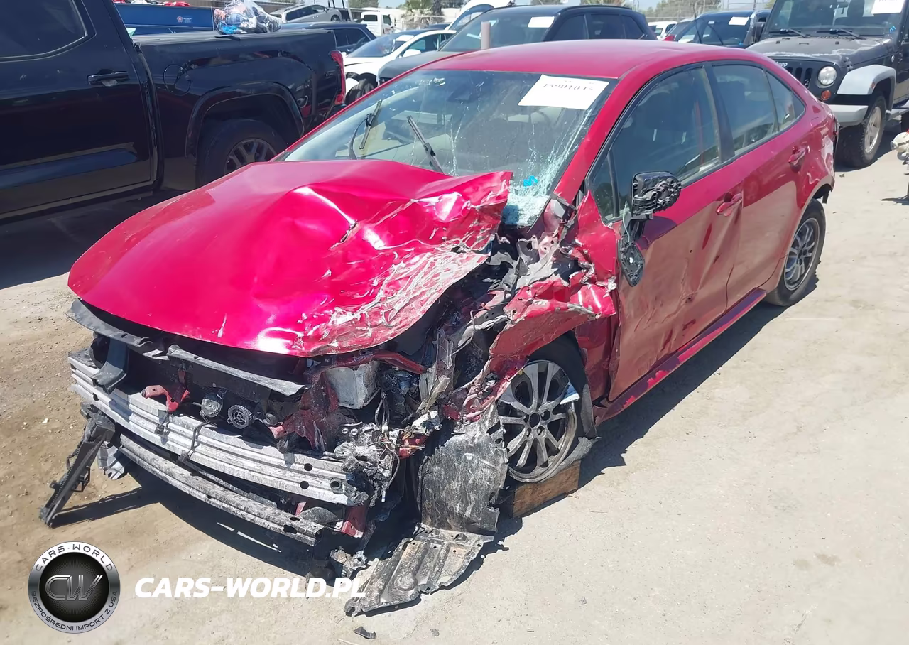 2021 Toyota Corolla Hybrid Le VIN:JTDEAMDE6MJ008877 - 2