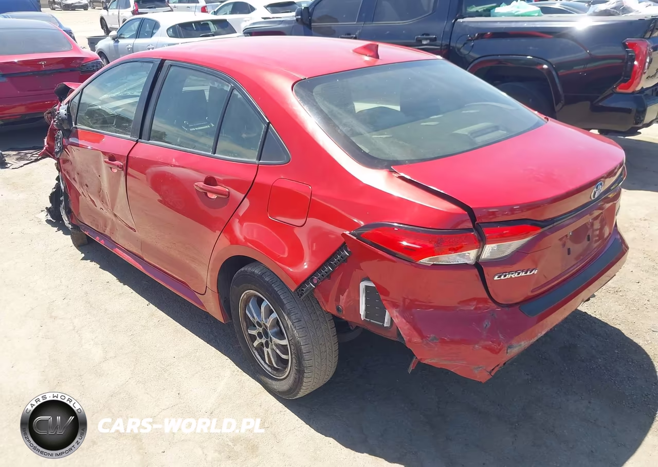2021 Toyota Corolla Hybrid Le VIN:JTDEAMDE6MJ008877 - 3