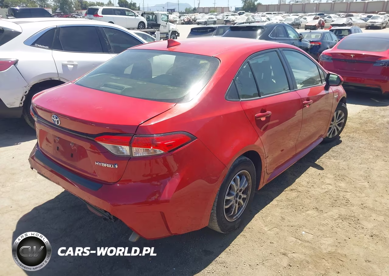 2021 Toyota Corolla Hybrid Le VIN:JTDEAMDE6MJ008877 - 4