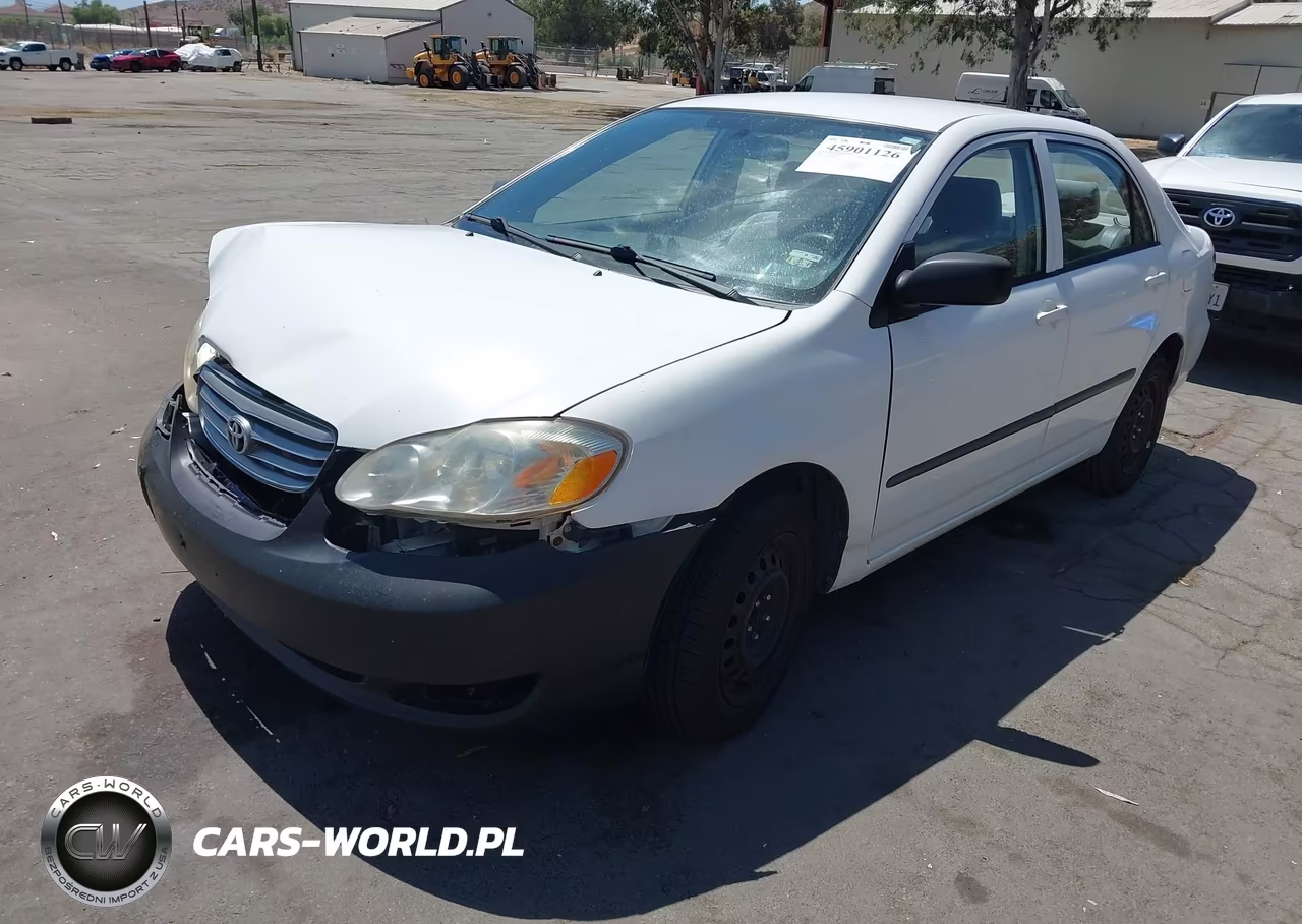 2003 Toyota Corolla Ce VIN:JTDBR32E032009993 - 2