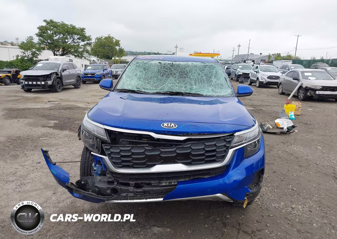 2021 Kia Seltos Lx VIN:KNDEPCAA2M7116677 - 12