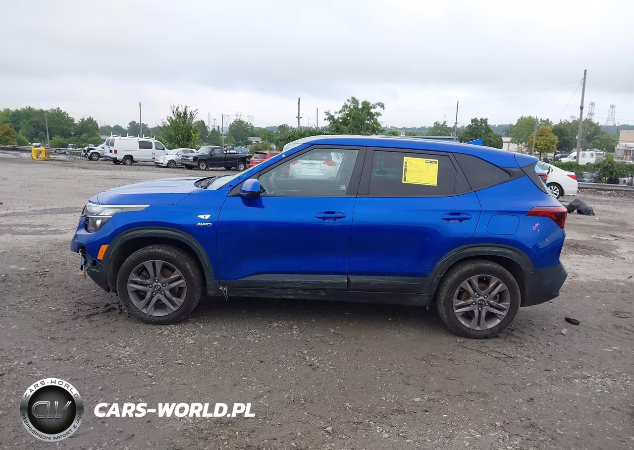 2021 Kia Seltos Lx VIN:KNDEPCAA2M7116677 - 14