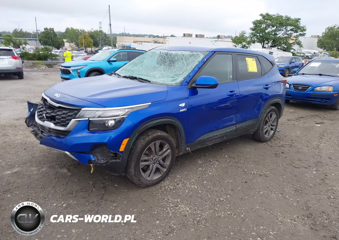 2021 Kia Seltos Lx VIN:KNDEPCAA2M7116677 - 2