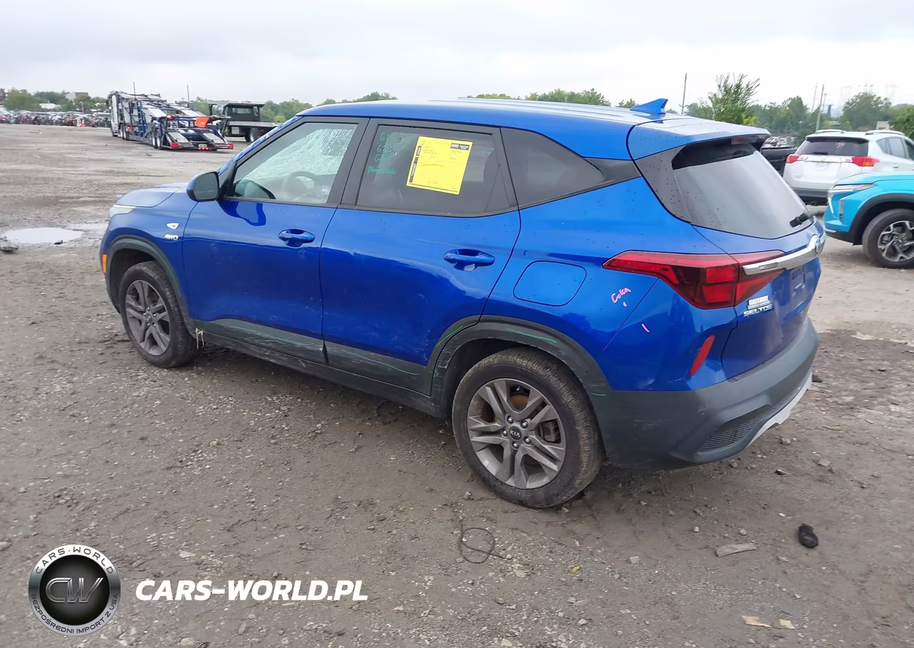 2021 Kia Seltos Lx VIN:KNDEPCAA2M7116677 - 3