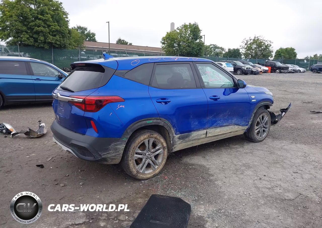 2021 Kia Seltos Lx VIN:KNDEPCAA2M7116677 - 4