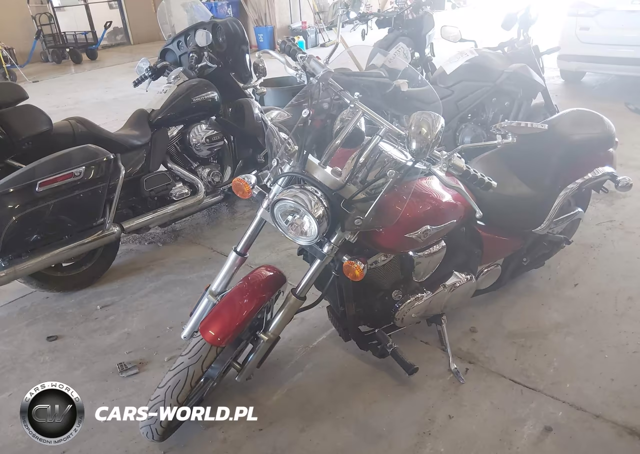 2007 Kawasaki Vn900 C VIN:JKAVN2C197A000598 - 2