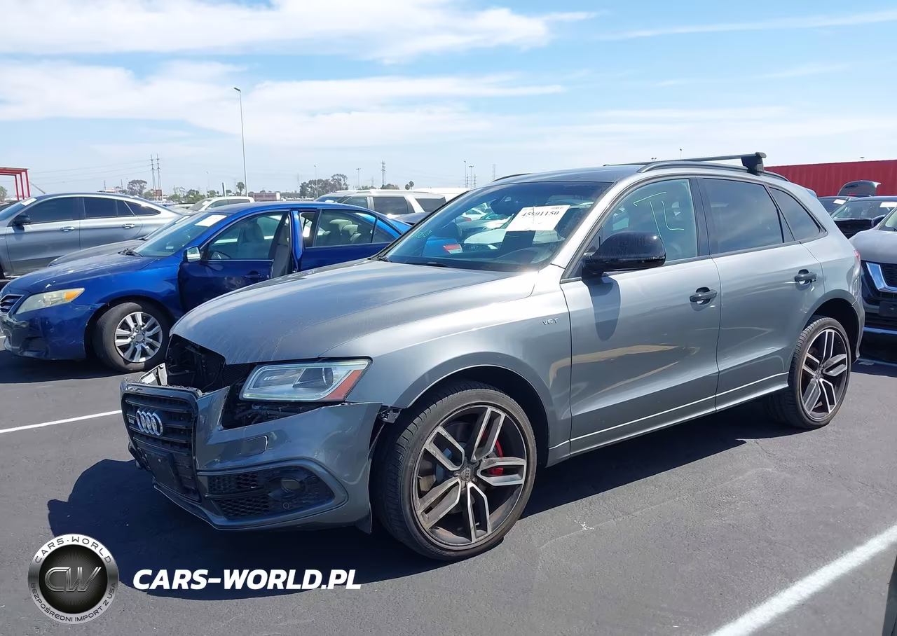 2017 Audi Sq5 3.0T Premium Plus VIN:WA1CCAFP1HA075563 - 2
