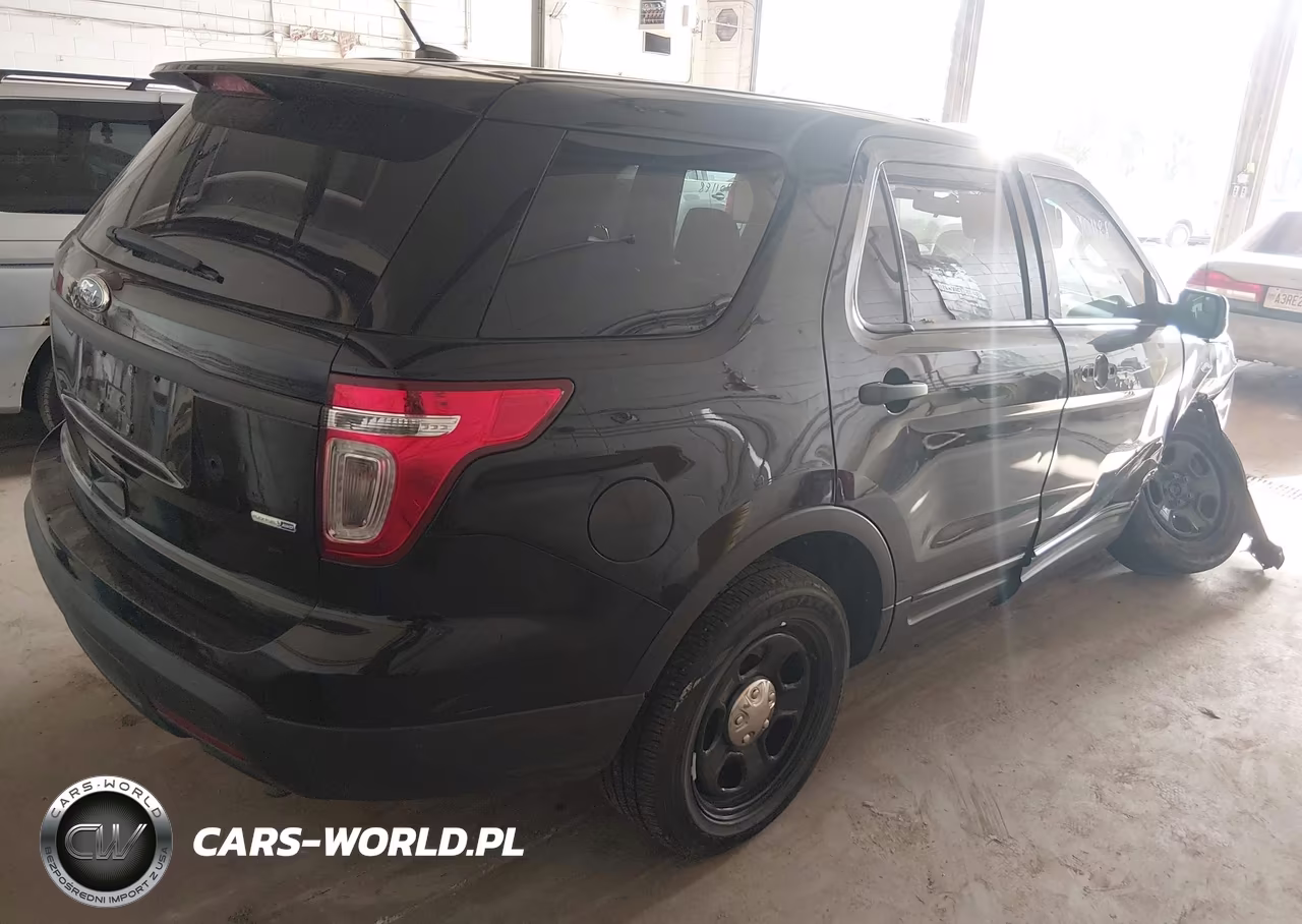 2014 Ford Utility Police Interceptor VIN:1FM5K8AR4EGB86003 - 4