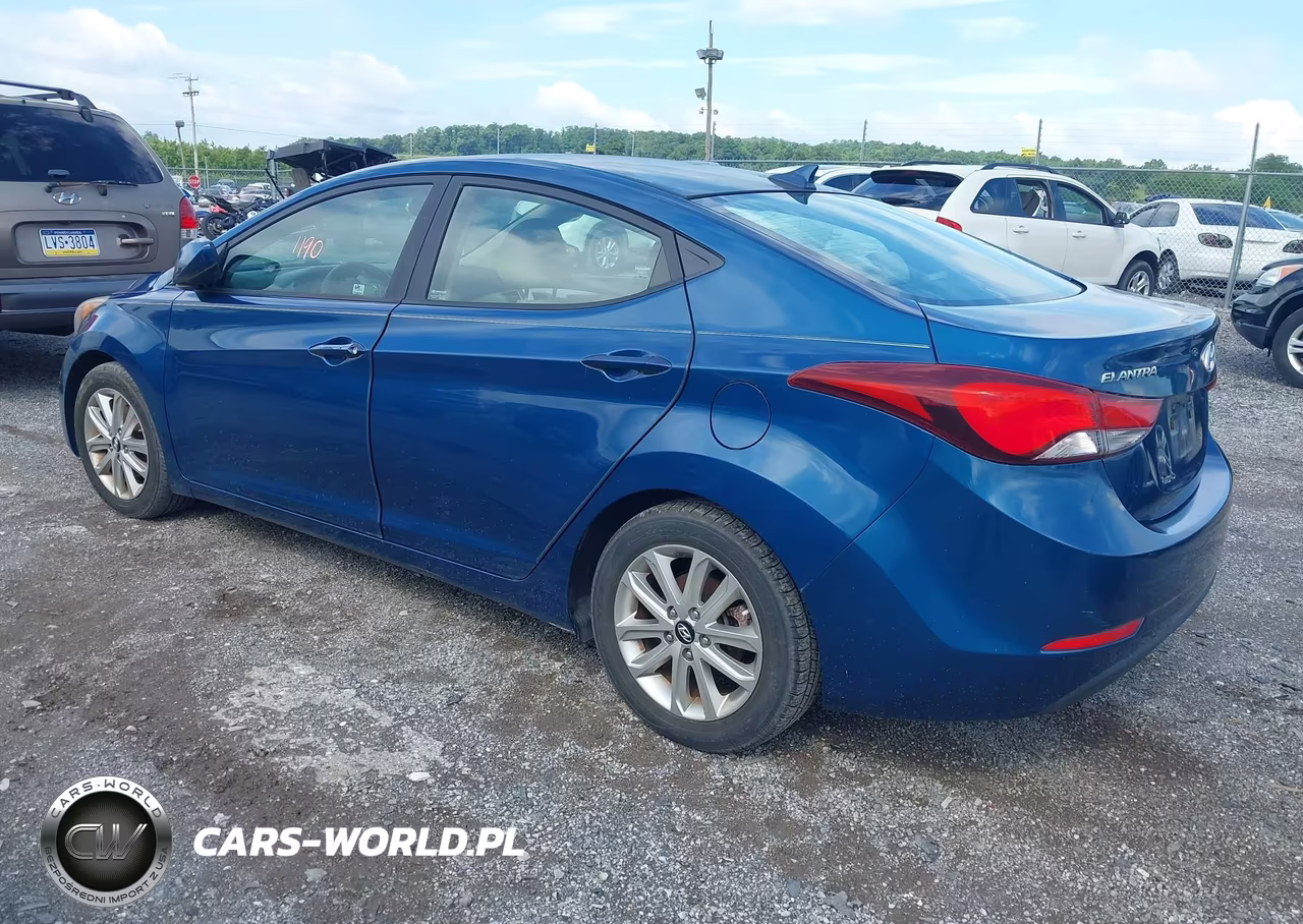 2015 Hyundai Elantra Se VIN:KMHDH4AE7FU298488 - 3